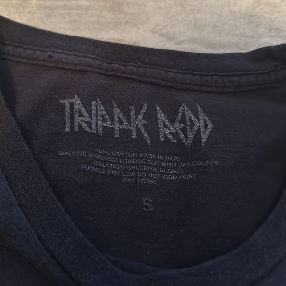 Trippie red graphic t-shirt men’s small black band tee rap hip hop alternative - Picture 2 of 5